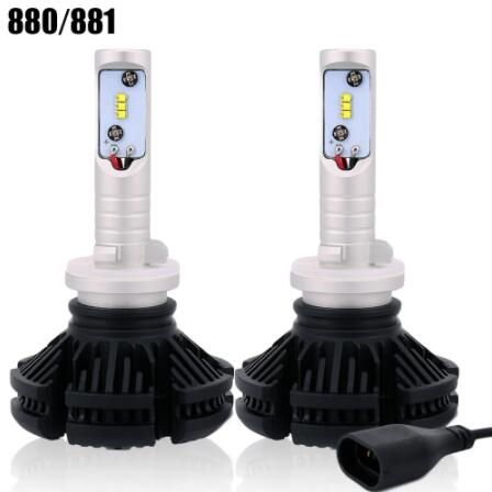 X3 880 881  led headlight bulb 100W 1200LM