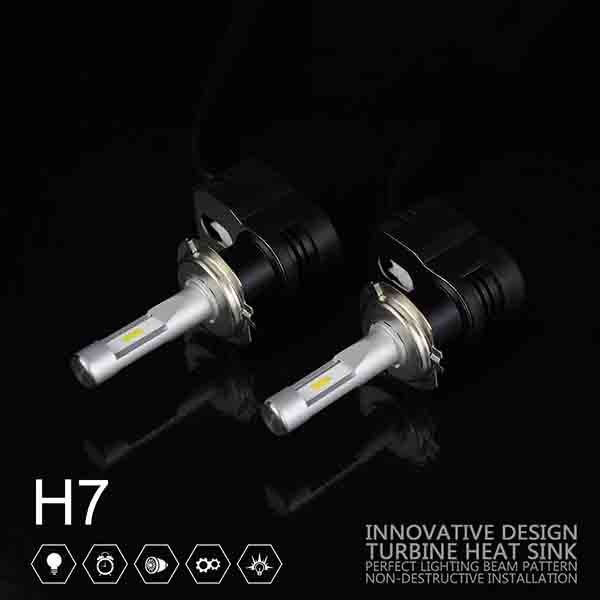 T5 H7 Car LED HeadLight bulb 30W 4200LM