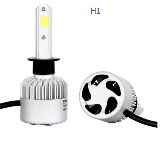 S2 H1 COB LED Headlight 36W 4000LM